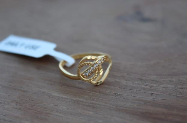 Infinity Knot Gold Polished Ring